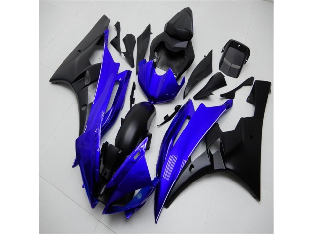 2006-2007 Blue Black Yamaha YZF R6 Motorcycle Replacement Fairings & Bodywork for Sale 2006-2007 Blue Black Yamaha YZF R6 Motorcycle Replacement Fairings & Bodywork for Sale