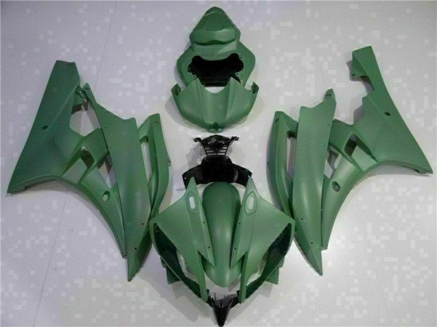 2006-2007 Green Yamaha YZF R6 Motorcycle Fairings Kit for Sale 2006-2007 Green Yamaha YZF R6 Motorcycle Fairings Kit for Sale