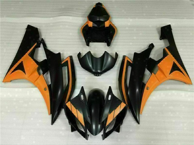 2006-2007 Black Orange Yamaha YZF R6 Motorcycle Fairing for Sale 2006-2007 Black Orange Yamaha YZF R6 Motorcycle Fairing for Sale