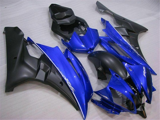 2006-2007 Blue Black Yamaha YZF R6 Motor Fairings for Sale 2006-2007 Blue Black Yamaha YZF R6 Motor Fairings for Sale
