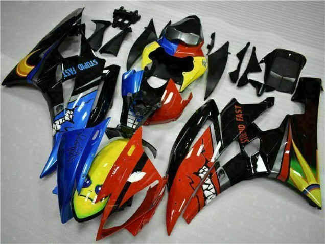 2006-2007 Yellow Blue Red Yamaha YZF R6 Motorcycle Fairings Kit for Sale 2006-2007 Yellow Blue Red Yamaha YZF R6 Motorcycle Fairings Kit for Sale