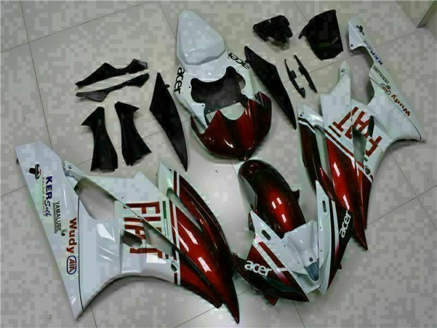 2006-2007 Brown White Yamaha YZF R6 Motorcycle Fairing Kit for Sale 2006-2007 Brown White Yamaha YZF R6 Motorcycle Fairing Kit for Sale
