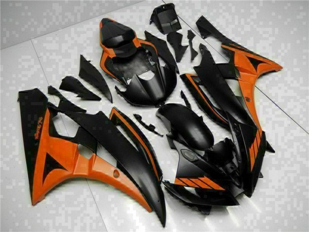 2006-2007 Orange Black Yamaha YZF R6 Bike Fairing for Sale 2006-2007 Orange Black Yamaha YZF R6 Bike Fairing for Sale