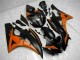 2006-2007 Orange Black Yamaha YZF R6 Bike Fairing for Sale 2006-2007 Orange Black Yamaha YZF R6 Bike Fairing for Sale
