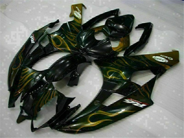 2006-2007 Black Yamaha YZF R6 Bike Fairing Kit for Sale 2006-2007 Black Yamaha YZF R6 Bike Fairing Kit for Sale