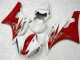 2006-2007 Red White Yamaha YZF R6 Motorcycle Bodywork for Sale 2006-2007 Red White Yamaha YZF R6 Motorcycle Bodywork for Sale