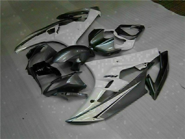 2006-2007 White Silver Yamaha YZF R6 Moto Fairings for Sale 2006-2007 White Silver Yamaha YZF R6 Moto Fairings for Sale