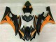 2006-2007 Yellow Yamaha YZF R6 Motorcycle Fairings Kit for Sale