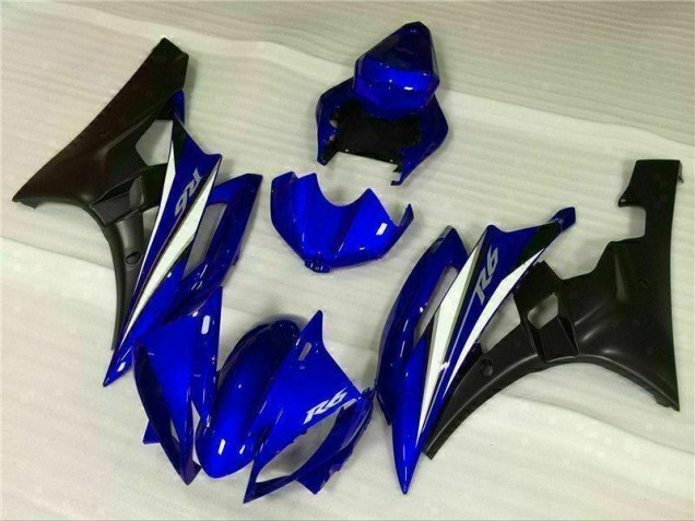 2006-2007 Blue Yamaha YZF R6 Motorcylce Fairings for Sale 2006-2007 Blue Yamaha YZF R6 Motorcylce Fairings for Sale