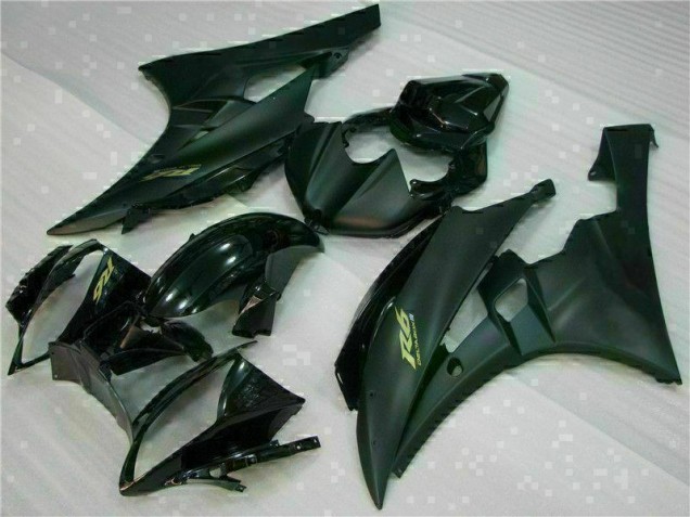 2006-2007 Matte Black Yamaha YZF R6 Motorcycle Fairing Kits for Sale 2006-2007 Matte Black Yamaha YZF R6 Motorcycle Fairing Kits for Sale