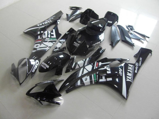 2006-2007 Black Fiat Yamaha YZF R6 Bike Fairing for Sale 2006-2007 Black Fiat Yamaha YZF R6 Bike Fairing for Sale