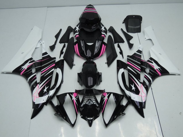 2006-2007 Pink Star Yamaha YZF R6 Bike Fairings for Sale 2006-2007 Pink Star Yamaha YZF R6 Bike Fairings for Sale