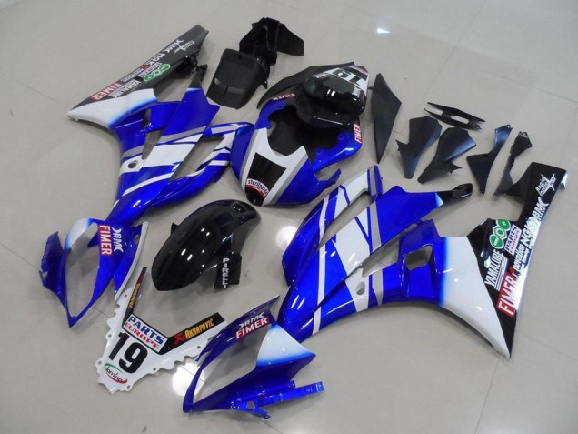 2006-2007 Blue Sterilgarda Yamaha YZF R6 Motor Bike Fairings for Sale 2006-2007 Blue Sterilgarda Yamaha YZF R6 Motor Bike Fairings for Sale