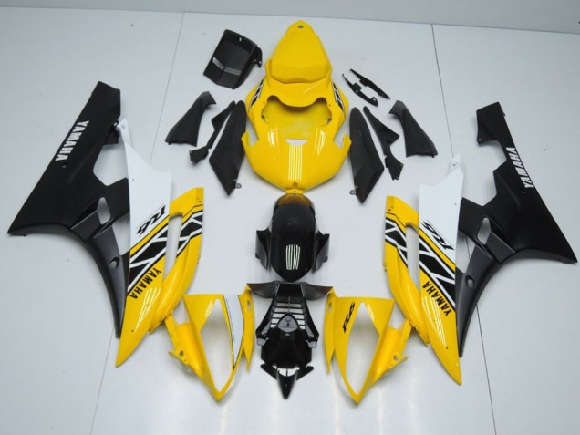 2006-2007 Yellow OEM Style Yamaha YZF R6 Motorcycle Fairings Kits for Sale 2006-2007 Yellow OEM Style Yamaha YZF R6 Motorcycle Fairings Kits for Sale