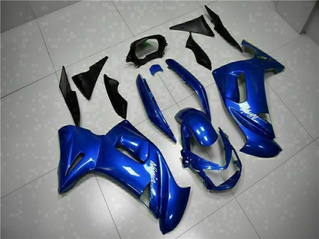 2006-2008 Blue Kawasaki EX650 Motorcycle Fairings for Sale