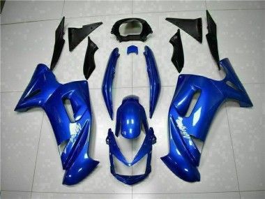 2006-2008 Blue Kawasaki EX650 Motorcycle Fairings for Sale