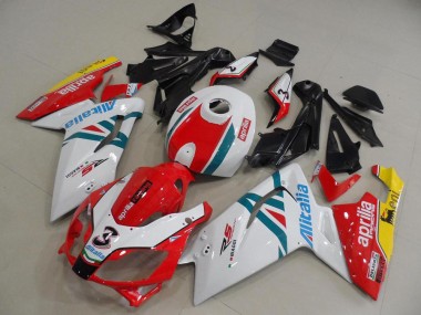 2006-2011 Red and Wihte Aprilia RS125 Bike Fairings for Sale