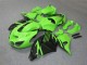 2006-2011 Green Black Kawasaki ZX14R ZZR1400 Bike Fairings for Sale