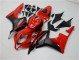 2007-2008 Black Red Honda CBR600RR Motorcycle Fairing Kit for Sale