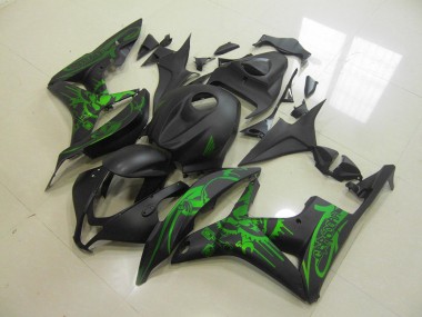 2007-2008 Green Skull Honda CBR600RR Motor Fairings for Sale