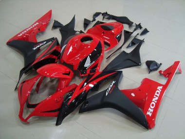 2007-2008 Red OEM Style Honda CBR600RR Motorcycle Fairings Kit for Sale