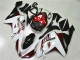 2007-2008 White Black Red Kawasaki ZX6R Motorbike Fairings for Sale 2007-2008 White Black Red Kawasaki ZX6R Motorbike Fairings for Sale