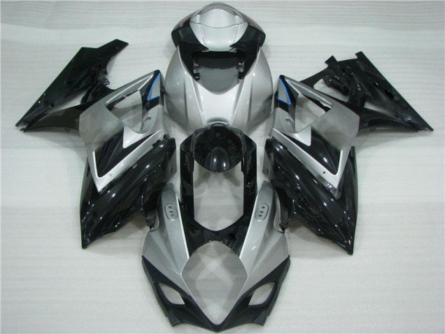 2007-2008 Grey Black Suzuki GSXR 1000 K7 Motorcycle Fairing Kit for Sale 2007-2008 Grey Black Suzuki GSXR 1000 K7 Motorcycle Fairing Kit for Sale