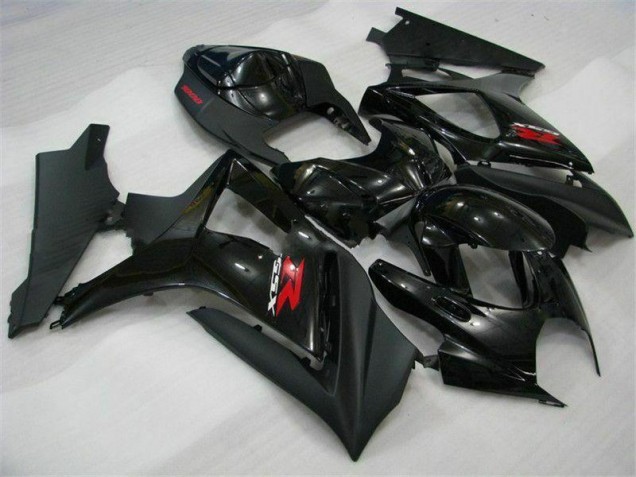 2007-2008 Black Suzuki GSXR 1000 K7 Motorcycle Fairing Kits for Sale 2007-2008 Black Suzuki GSXR 1000 K7 Motorcycle Fairing Kits for Sale