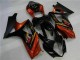 2007-2008 Black Suzuki GSXR 1000 K7 Motorcycle Fairing Kit for Sale 2007-2008 Black Suzuki GSXR 1000 K7 Motorcycle Fairing Kit for Sale