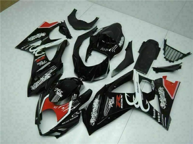 2007-2008 Black Suzuki GSXR 1000 K7 Bike Fairing for Sale 2007-2008 Black Suzuki GSXR 1000 K7 Bike Fairing for Sale