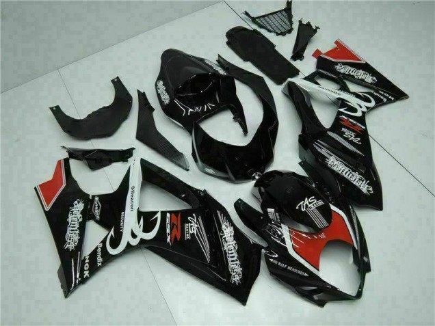 2007-2008 Black Suzuki GSXR 1000 K7 Bike Fairing for Sale 2007-2008 Black Suzuki GSXR 1000 K7 Bike Fairing for Sale