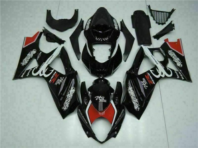 2007-2008 Black Suzuki GSXR 1000 K7 Bike Fairing for Sale 2007-2008 Black Suzuki GSXR 1000 K7 Bike Fairing for Sale