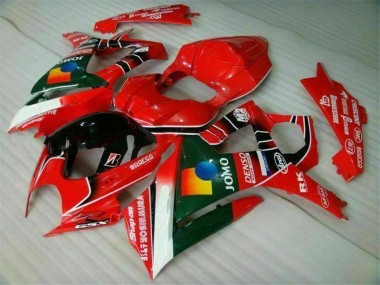 2007-2008 Red Suzuki GSXR 1000 K7 Replacement Motorcycle Fairings for Sale