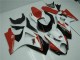 2007-2008 Red White Suzuki GSXR 1000 K7 Motorcycle Bodywork for Sale 2007-2008 Red White Suzuki GSXR 1000 K7 Motorcycle Bodywork for Sale