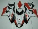 2007-2008 Red White Suzuki GSXR 1000 K7 Motorcycle Bodywork for Sale 2007-2008 Red White Suzuki GSXR 1000 K7 Motorcycle Bodywork for Sale