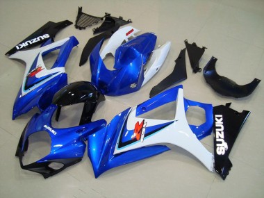 2007-2008 Blue OEM Style Suzuki GSXR 1000 K7 Motor Fairings for Sale