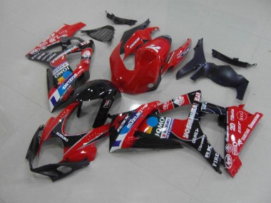 2007-2008 Red Suzuki GSXR 1000 K7 Motorcycle Fairing for Sale