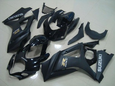 2007-2008 Black OEM Style Suzuki GSXR 1000 K7 Motorbike Fairing for Sale