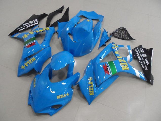 2007-2008 Blue Rizla Race Suzuki GSXR 1000 K7 Motor Bike Fairings for Sale 2007-2008 Blue Rizla Race Suzuki GSXR 1000 K7 Motor Bike Fairings for Sale
