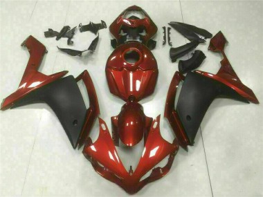 2007-2008 Red Black Yamaha YZF R1 Bike Fairing Kit for Sale