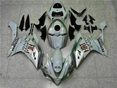 2007-2008 White Yamaha YZF R1 Motorcycle Fairings Kits for Sale