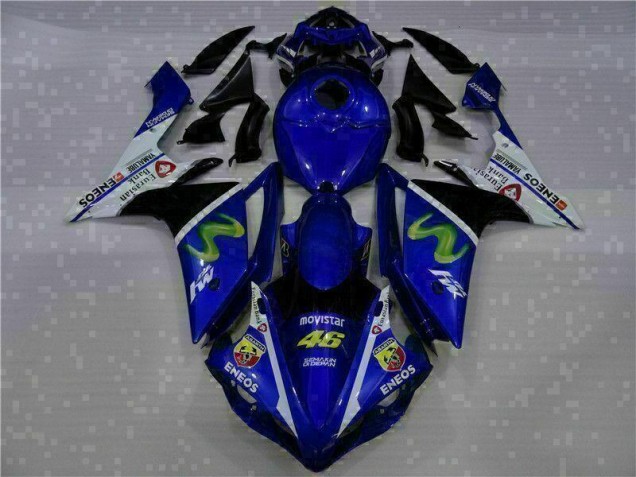 2007-2008 Blue Yamaha YZF R1 Motorcyle Fairings for Sale 2007-2008 Blue Yamaha YZF R1 Motorcyle Fairings for Sale