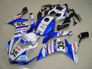 2007-2008 Blue Stickers Yamaha YZF R1 Motorcycle Fairings for Sale