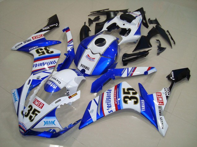 2007-2008 Blue Stickers Yamaha YZF R1 Motorcycle Fairings for Sale 2007-2008 Blue Stickers Yamaha YZF R1 Motorcycle Fairings for Sale