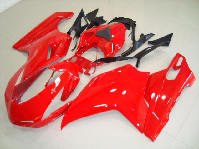 2007-2014 Red Ducati 848 1098 1198 Motorbike Fairing Kits for Sale