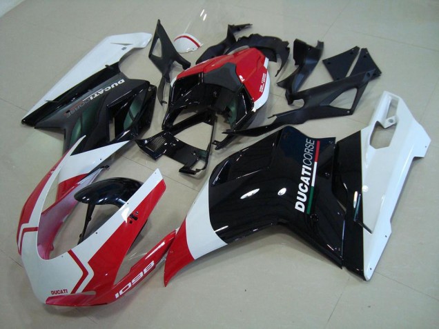 2007-2014 Corse Ducati 848 1098 1198 Motor Bike Fairings for Sale