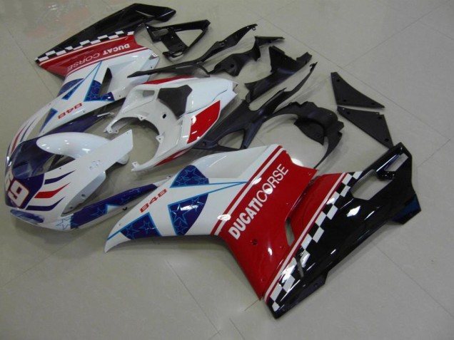 2007-2014 Star Ducati 848 1098 1198 Motorcycle Fairings Kits for Sale 2007-2014 Star Ducati 848 1098 1198 Motorcycle Fairings Kits for Sale