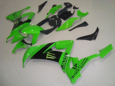 2008-2010 Green Monster Kawasaki ZX10R Motorbike Fairings for Sale