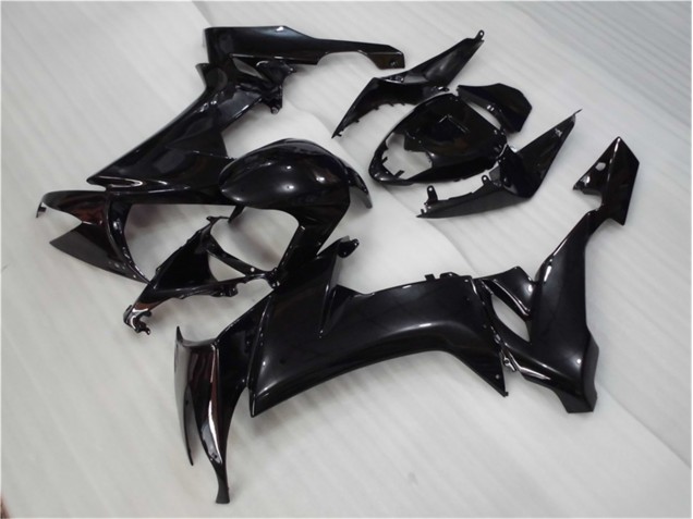 2008-2010 Glossy Black Kawasaki ZX10R Motorcycle Fairing Kit for Sale 2008-2010 Glossy Black Kawasaki ZX10R Motorcycle Fairing Kit for Sale