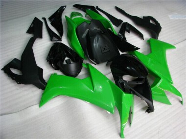 2008-2010 Green Black Kawasaki ZX10R Replacement Motorcycle Fairings for Sale